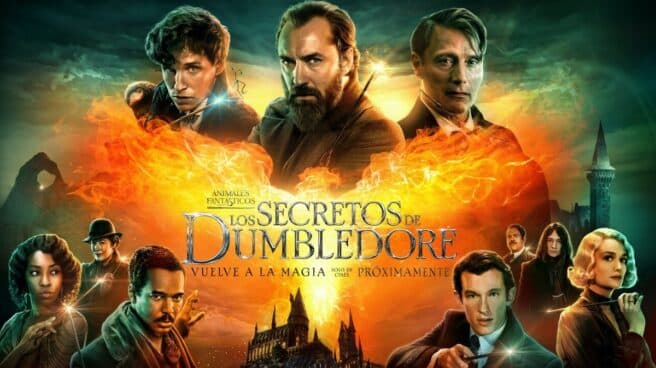 Portada de la película Animales Fantásticos: los secretos de Dumbledore