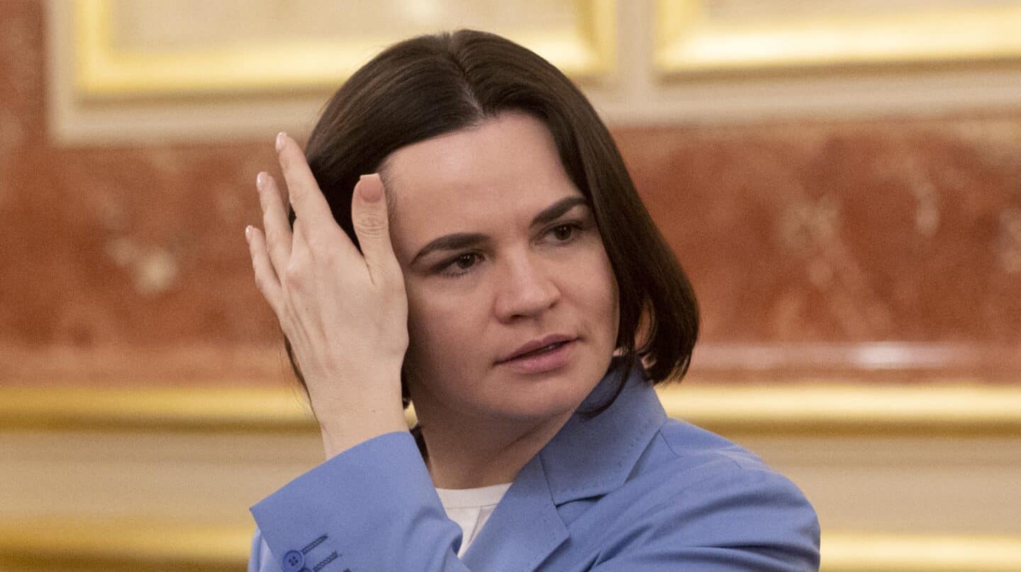 Svetlana Tijanovskaya, líder de la oposición bielorrusa