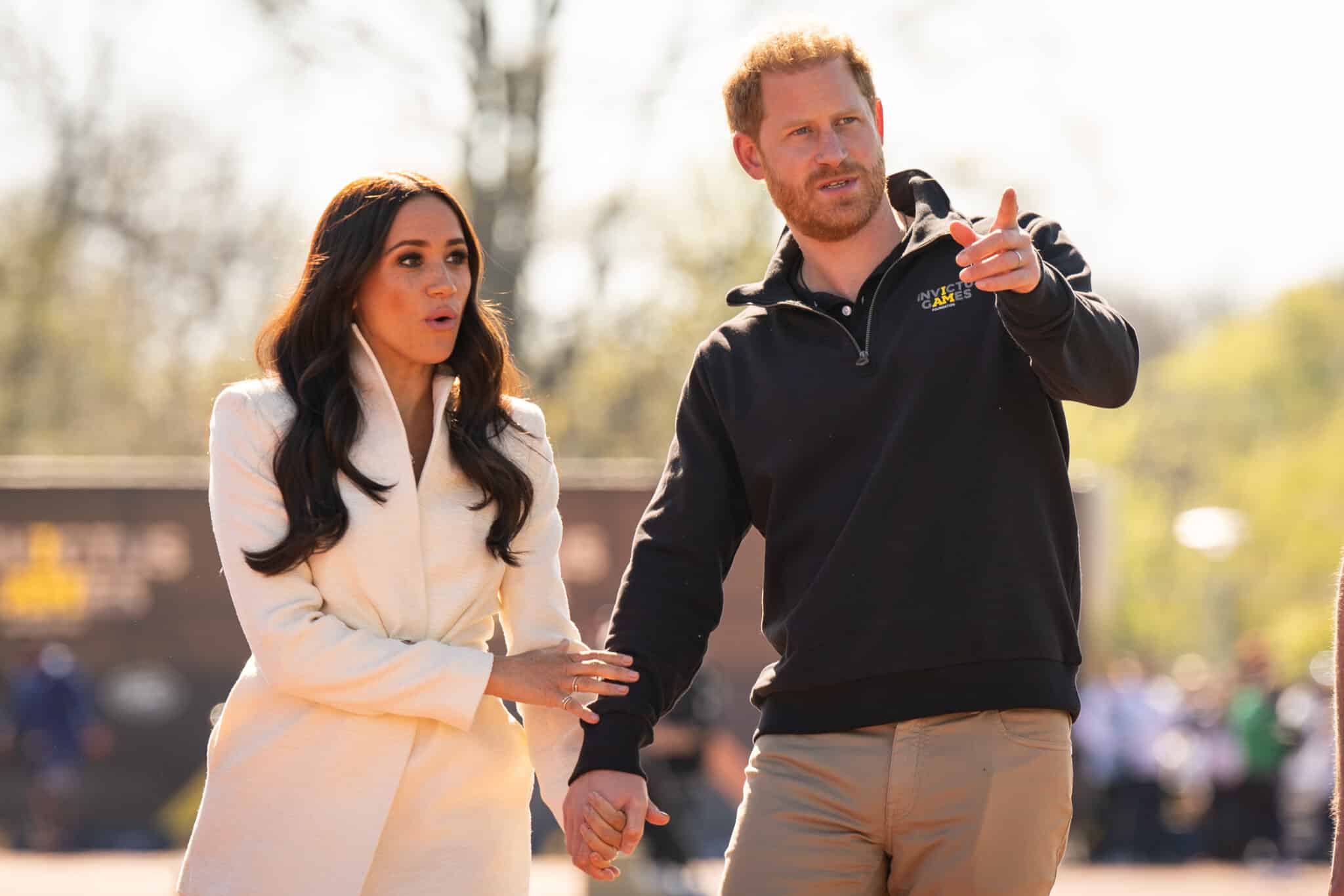 Meghan Markle y el príncipe Harry