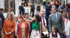 Los Reyes visitan Las Hurdes en el centenario de la visita de Alfonso XIII
