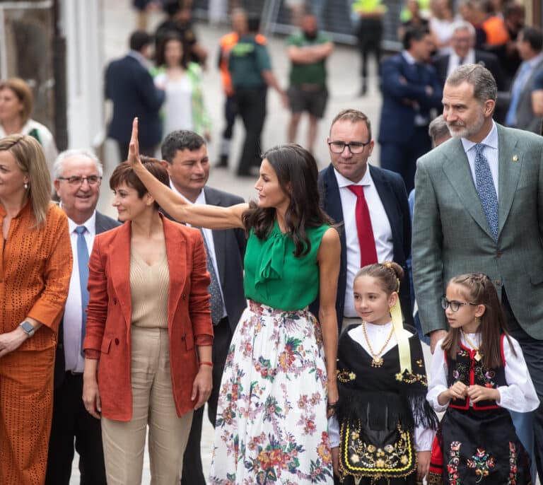 Los Reyes visitan Las Hurdes en el centenario de la visita de Alfonso XIII
