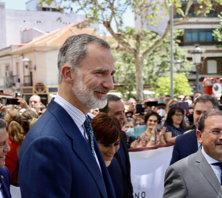 Puertollano se vuelca con Felipe VI en la primera visita de un rey desde 1978