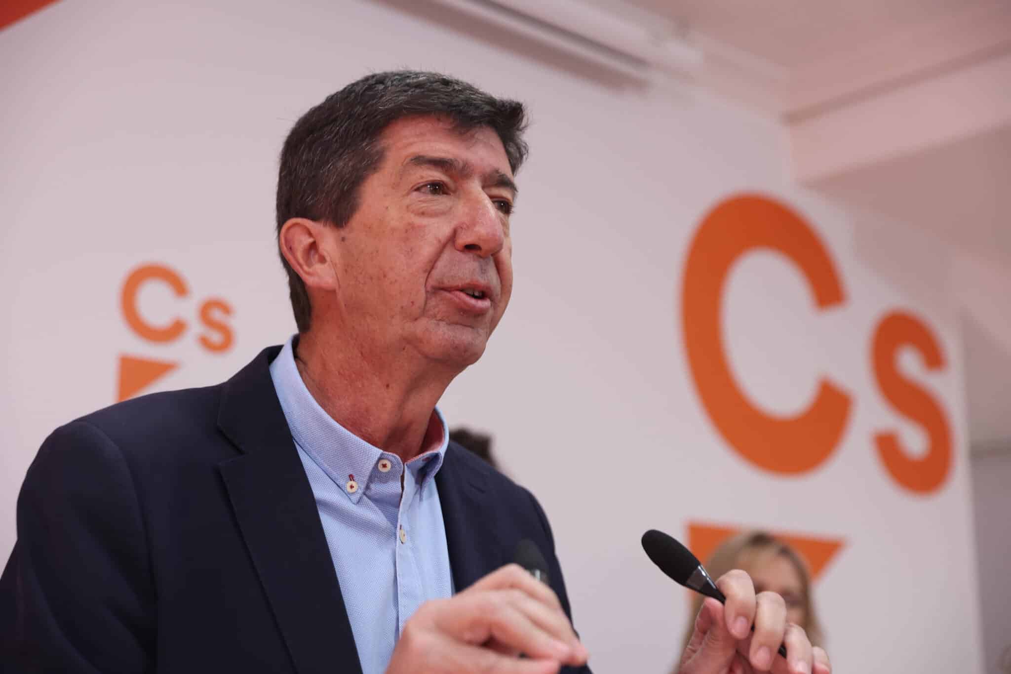 Juan Marín pide al PP que diga si quiere formar gobierno con Vox