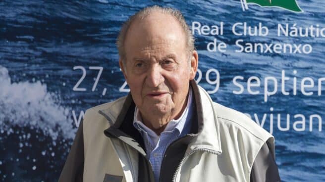 El Rey Juan Carlos, en Sanxenxo.