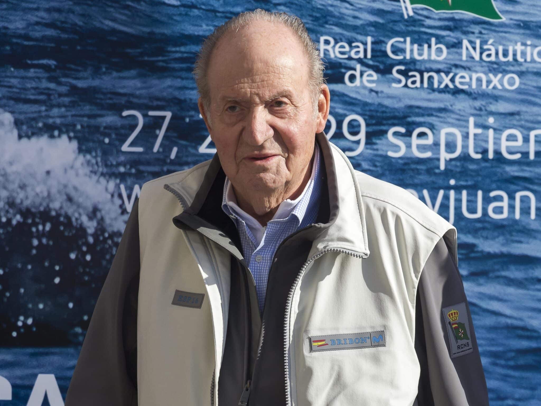 El Rey Juan Carlos, en Sanxenxo.