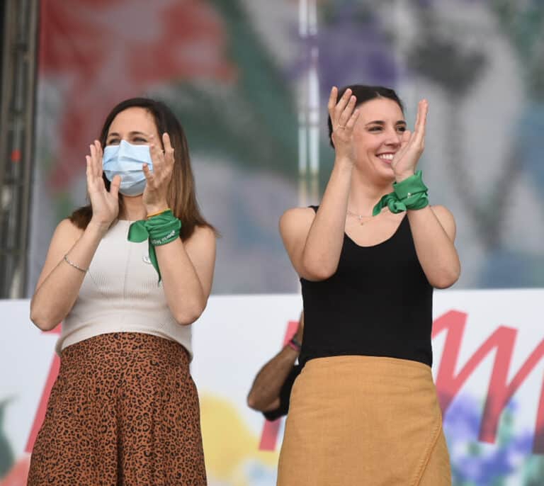 Fiesta de la Primavera con Belarra y Montero sin Yolanda Díaz: "Quieren matar a Podemos"