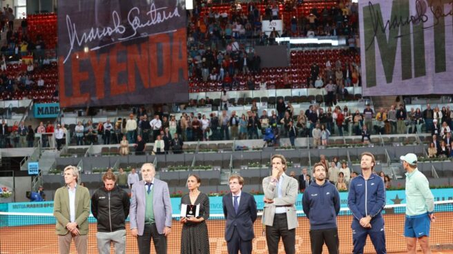 Homenaje a Manolo Santana, nombrado Hijo Predilecto de Madrid a título póstumo