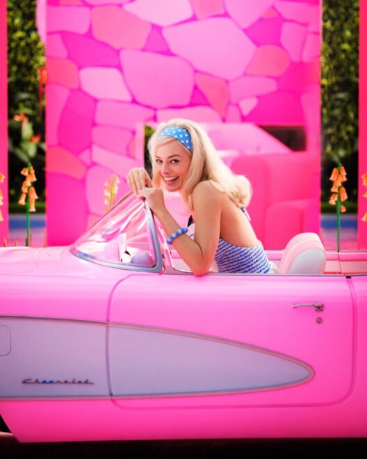 Margot Robbie en la nueva película de 'Barbie'