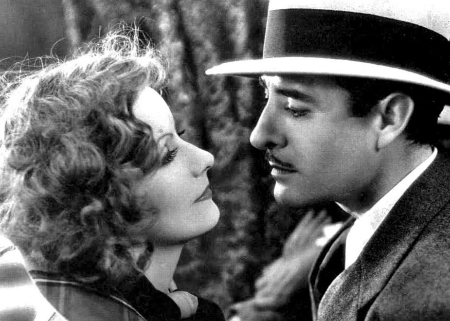 Greta Garbo y John Gilbert