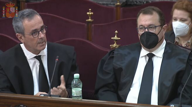 El abogado del ex presidente andaluz José Antonio Griñán durante la revisión de la sentencia del 'caso ERE' en el Tribunal Supremo