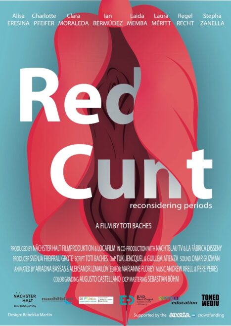 Cartel de 'Red Cunt'