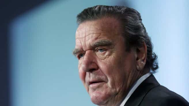 El excanciller alemán Gerhard Schroeder El excanciller alemán Gerhard Schroeder
