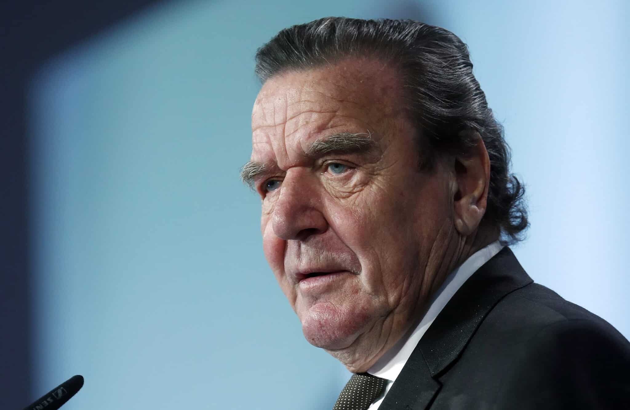 El excanciller alemán Gerhard Schroeder