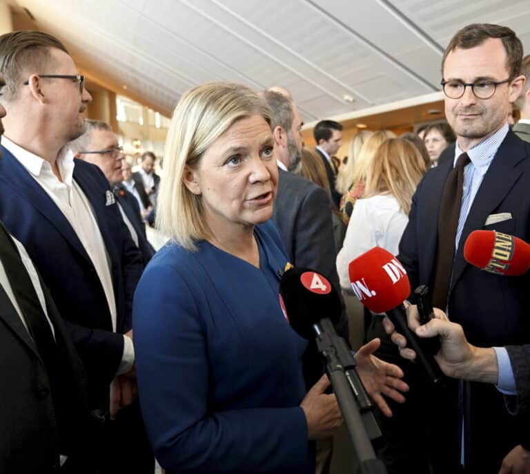 El gobierno sueco anuncia que se une a Finlandia para pedir el ingreso en la OTAN