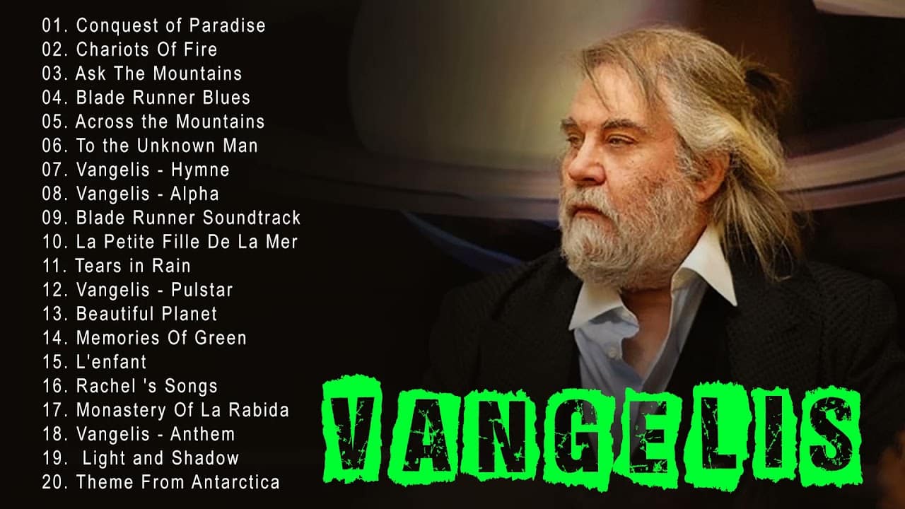 Carátula de un disco de Vangelis.