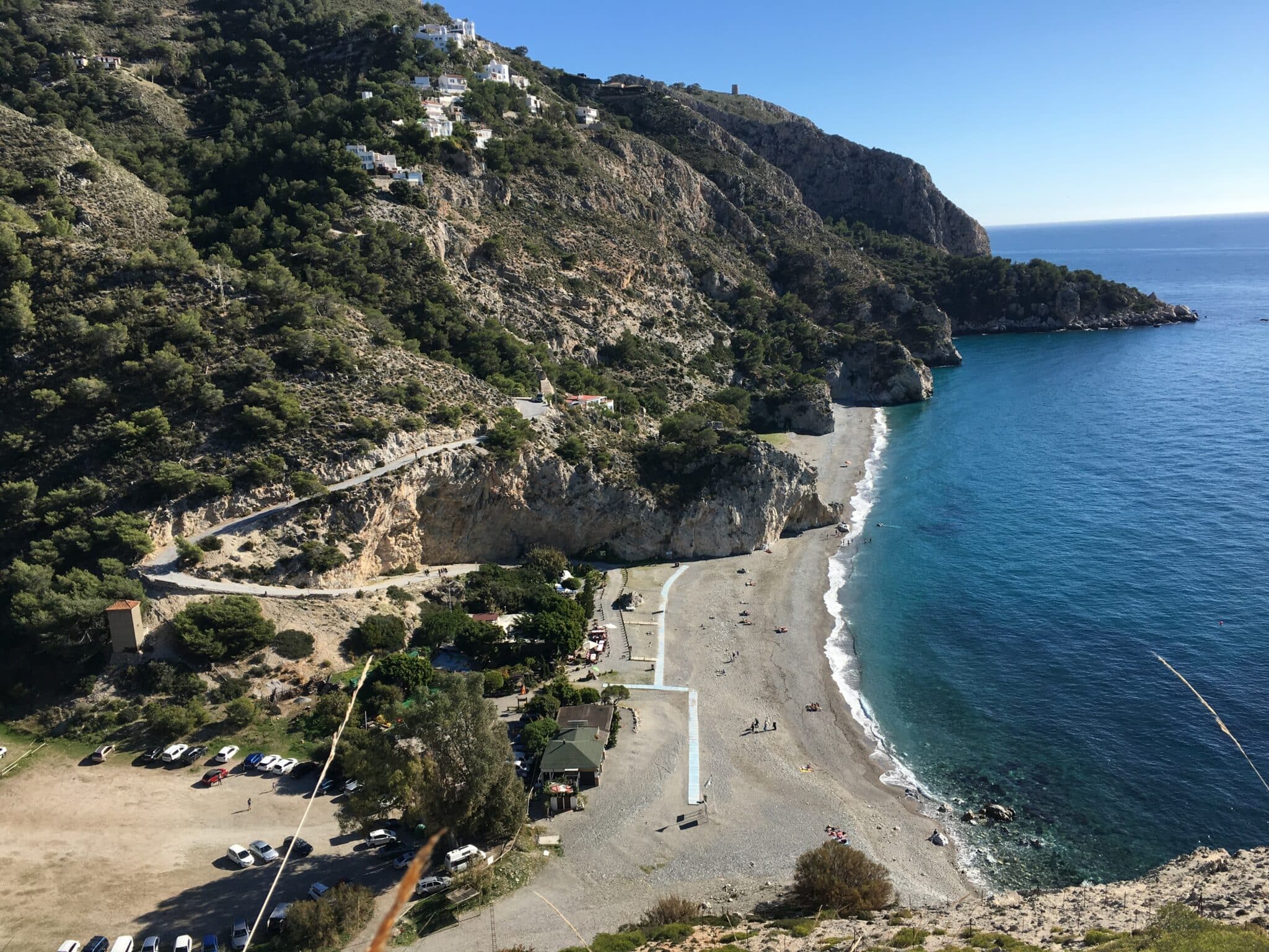 Playa de Cantarriján, en La Herradura