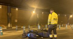 Un motorista de 27 años muere en el túnel de María de Molina, en Madrid