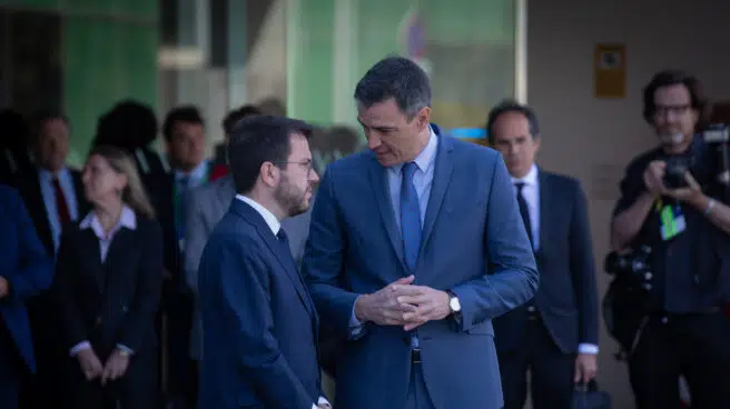 Tensa charla entre Sánchez y Aragonès tras saber que fue espiado