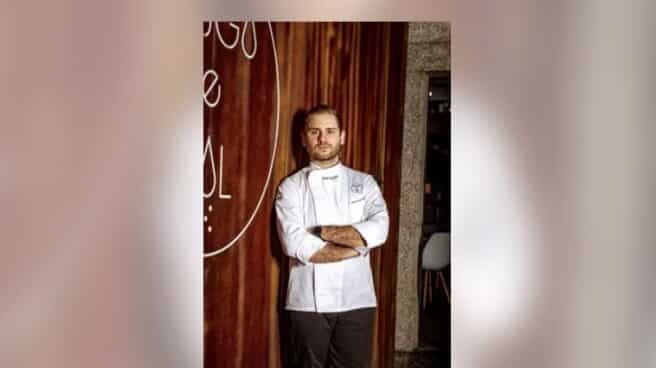 Áxel Smyth, chef del restaurante Auga e Sal. Áxel Smyth, chef del restaurante Auga e Sal.