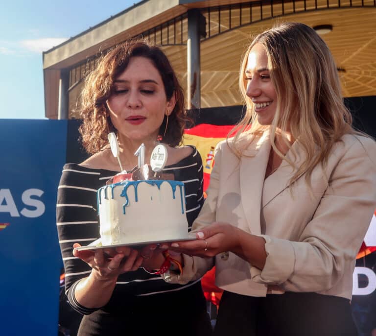 El PP de Ayuso celebra la victoria del 4-M en Fuenlabrada: "Del socialismo también se sale"