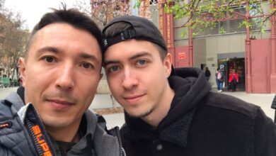 Anton y Andrey, la historia de amor gay que desafía desde Barcelona las trincheras de la guerra en Ucrania