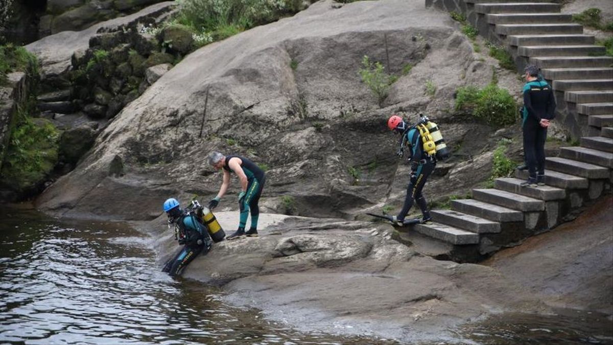 Localizado el cadáver del menor arrastrado por la corriente del río Miño en Pontevedra