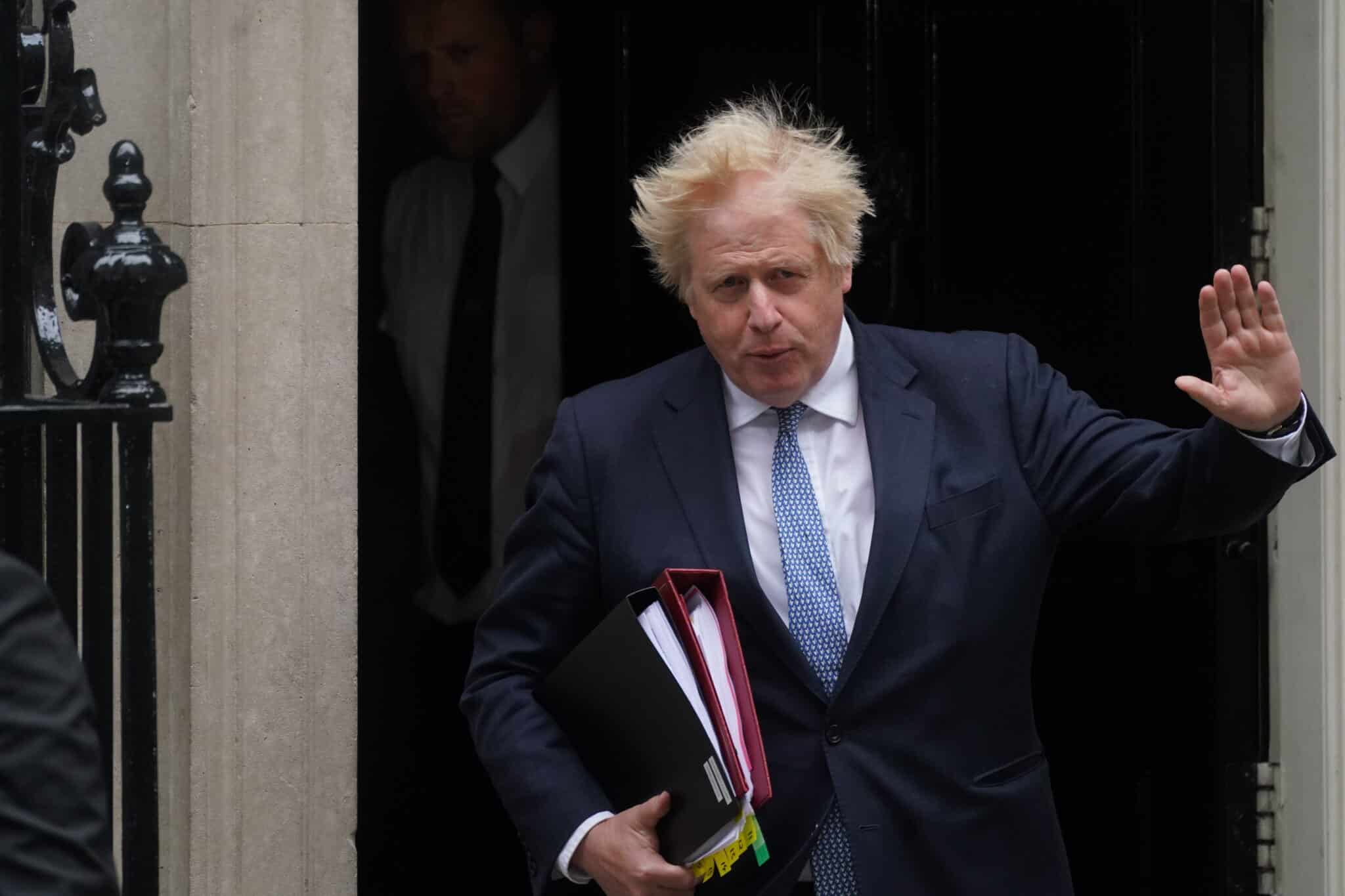 El primer ministro británico Boris Johnson