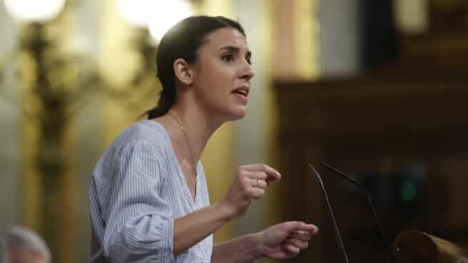 La ministra de Igualdad, Irene Montero.
