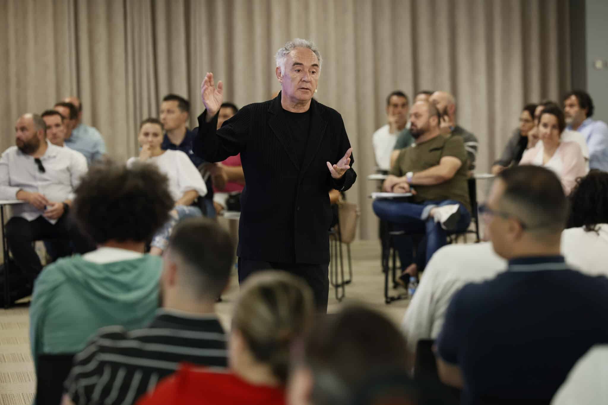 El cocinero Ferran Adrià, en Valencia.