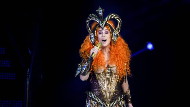 Cher en una actuación en Toronto (Canadá) en 2019. Cher en una actuación en Toronto (Canadá) en 2019.