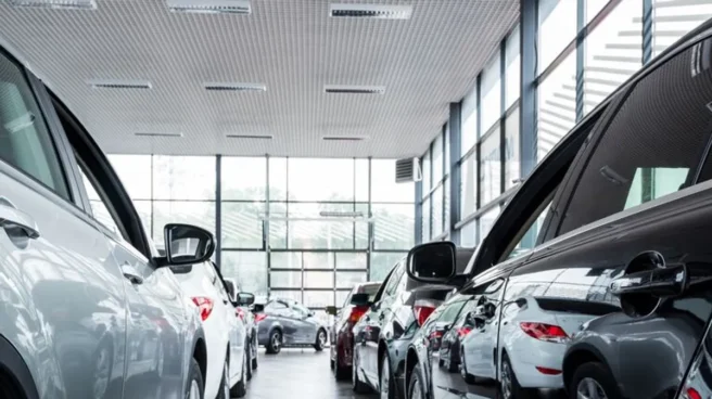 El mercado automovilístico español se hunde un 12% en marzo por la crisis de los chips Concesionario de coches