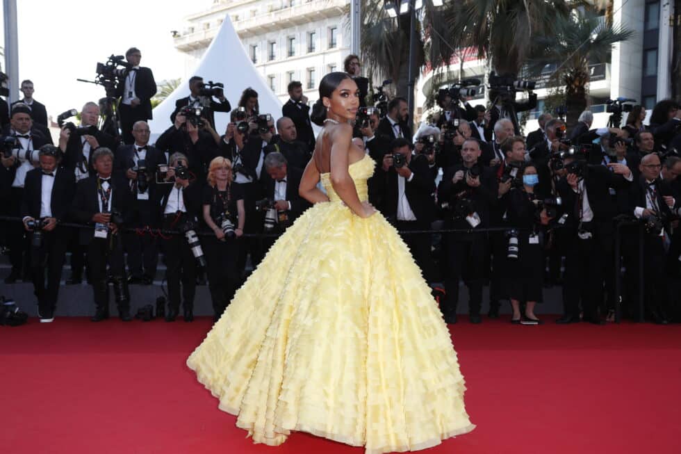 Lori Harvey llega a la proyección de 'Final Cut (Coupez!)'