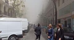 Dos desaparecidos y al menos cuatro hospitalizados tras la fuerte explosión en un edificio de Madrid