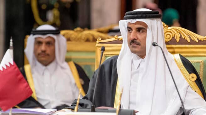 El emir de Qatar, Tamim Bin Hamad Al Thani. El emir de Qatar, Tamim Bin Hamad Al Thani.