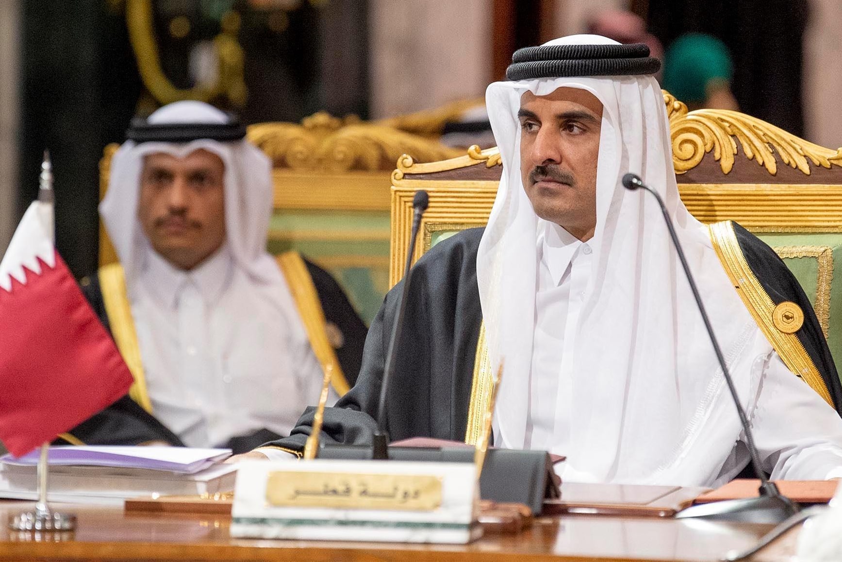 El emir de Qatar, Tamim Bin Hamad Al Thani.