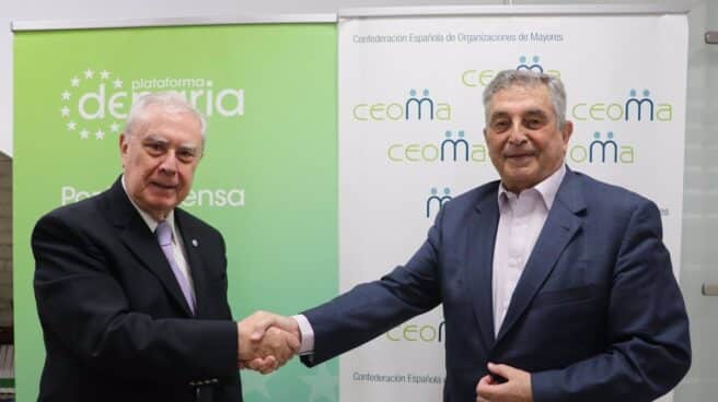 Plataforma Denaria propone evitar la exclusión financiera y solicita la eliminación de restricciones al uso del efectivo Los presidentes de la Plataforma Denaria y Ceoma suscriben un acuerdo para defender a las personas mayores de la exclusión financiera