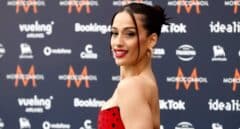 Chanel Terrero, su impactante look flamenco 'made in Spain' en la Gala de apertura de Eurovisión