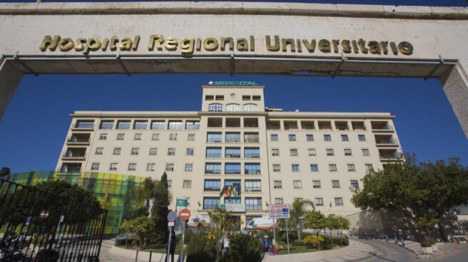 hospital regional malaga Fachada del Hospital Regional de Málaga.