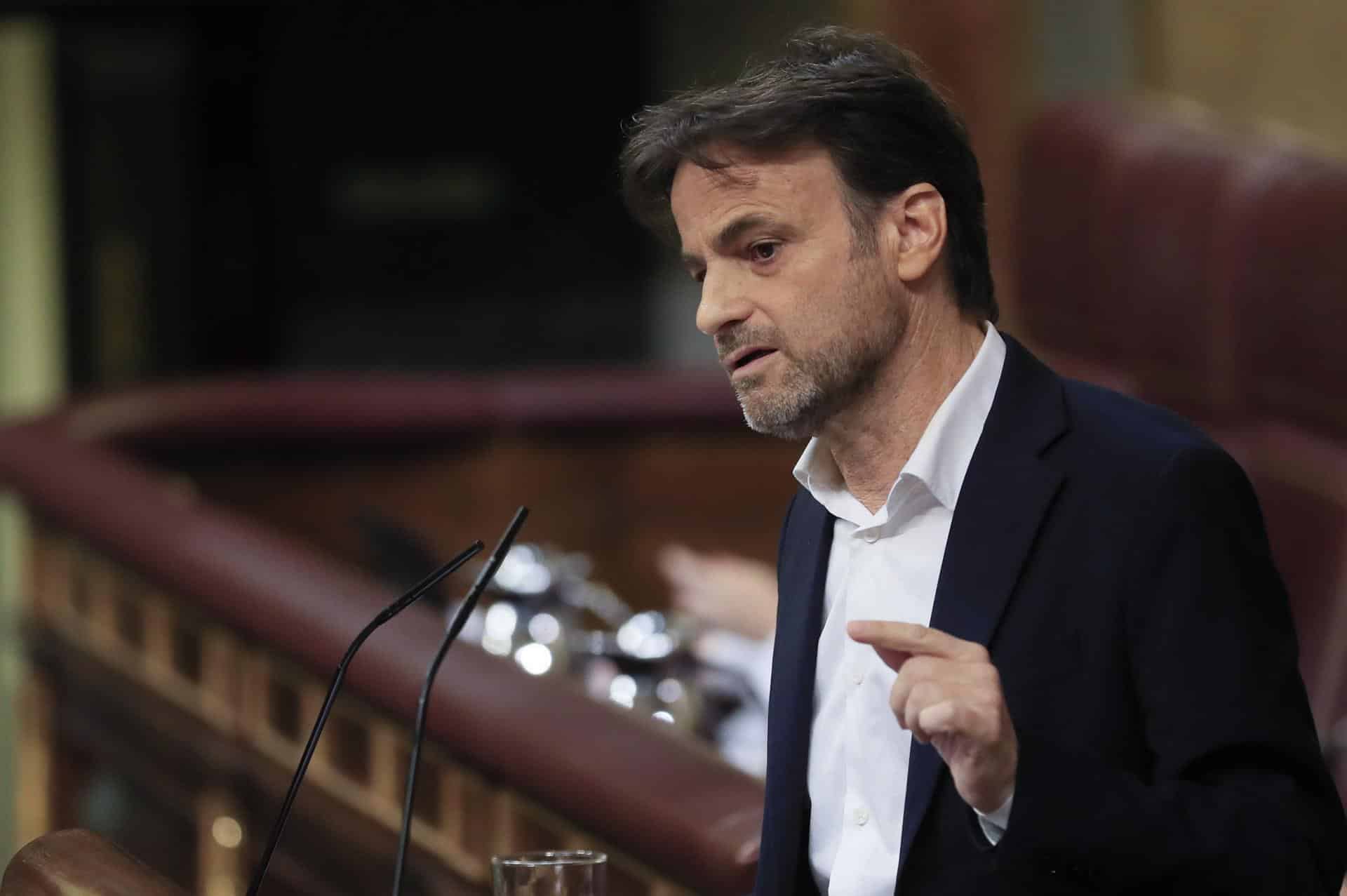 El diputado de Podemos, Jaume Asens, en el Congreso.