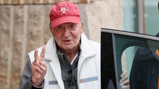 juan carlos sanxenxo. jpg El rey Juan Carlos en su último día de regatas en Sanxenxo.