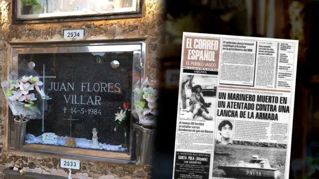 Flores para el cabo Flores, al que ETA mató cuando hacía la 'mili' en 1984