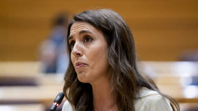 El Gobierno rinde cuentas por el caso Pegasus en el Senado La ministra de Igualdad, Irene Montero