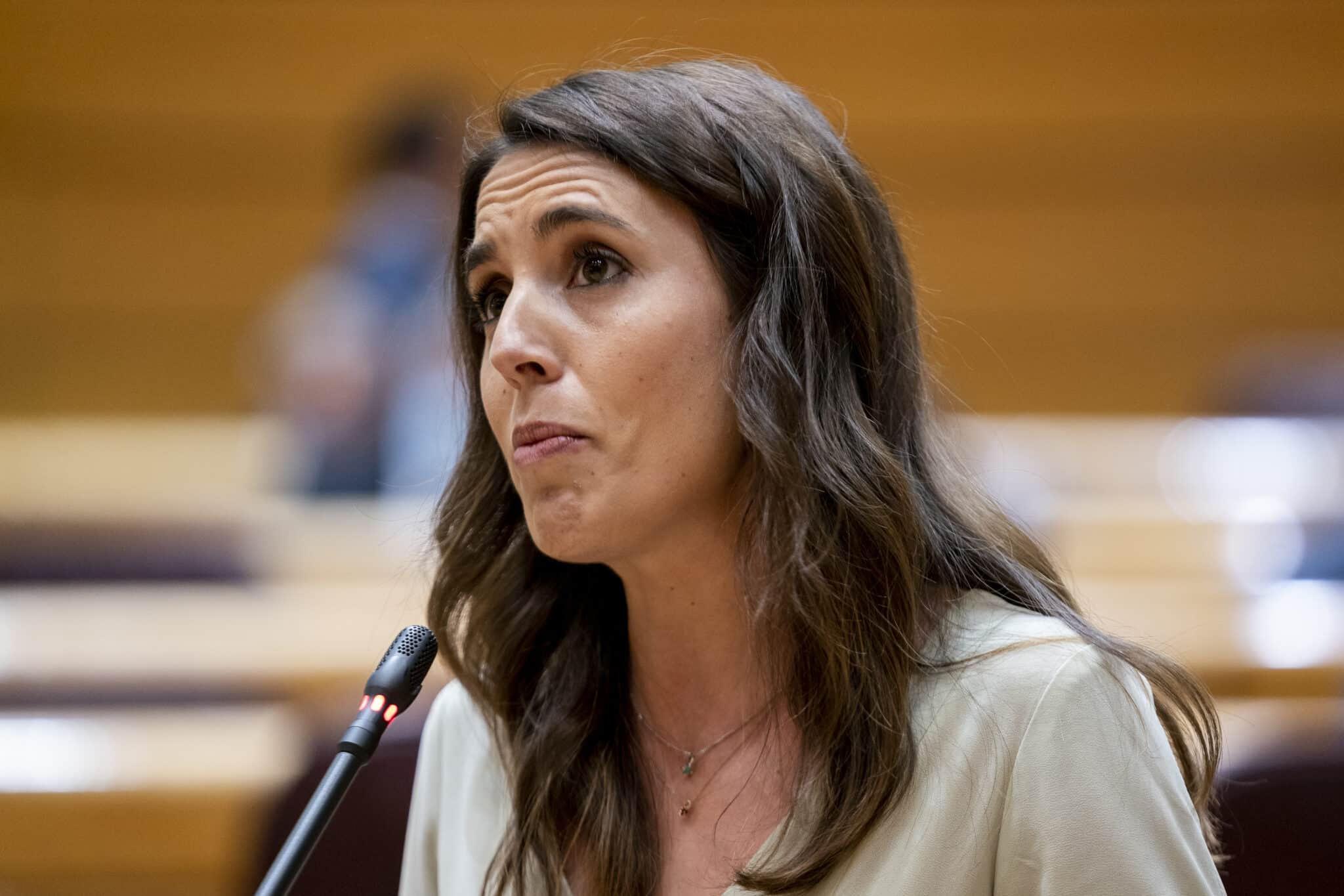 La ministra de Igualdad, Irene Montero