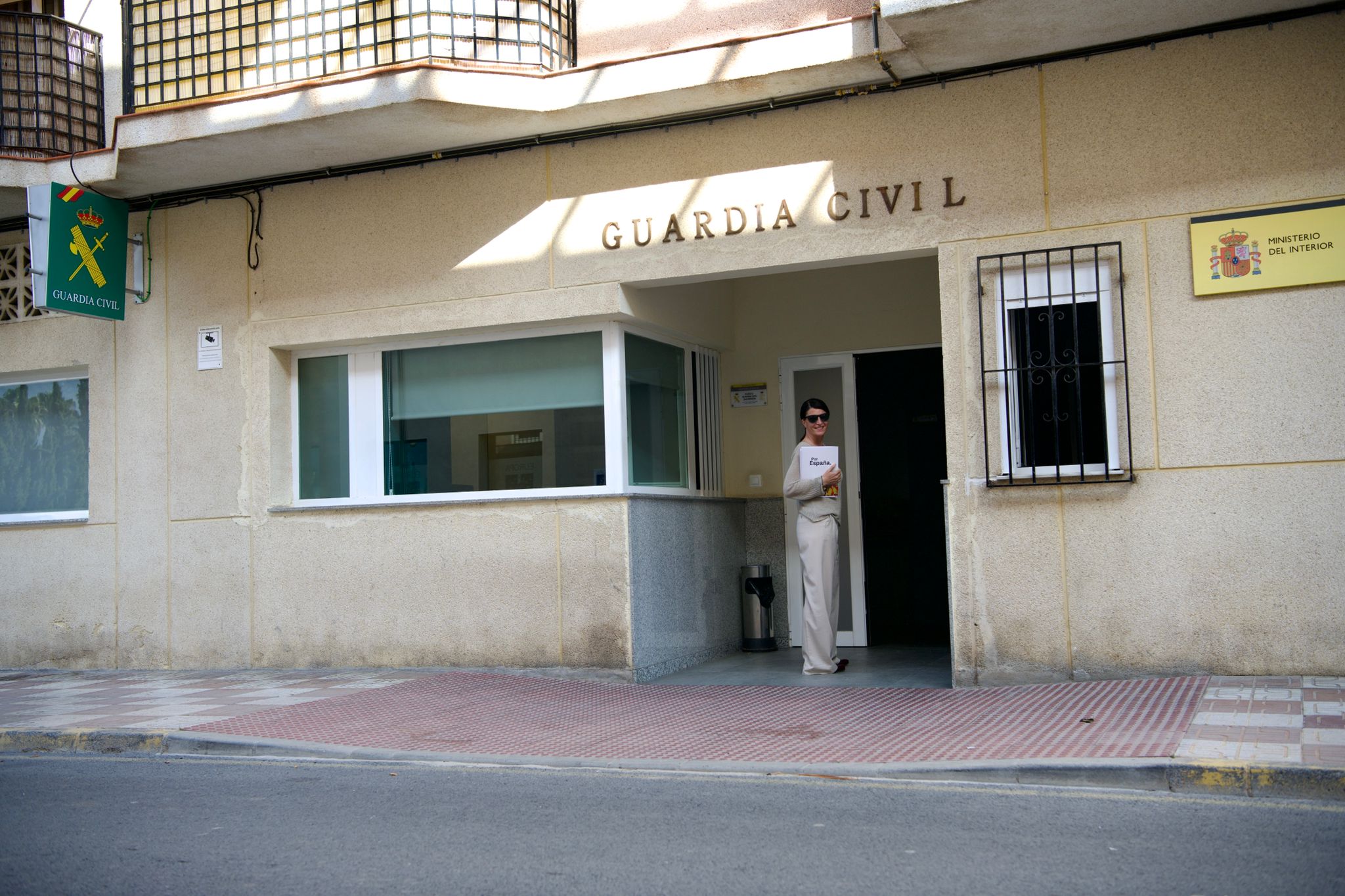 Macarena Olona, candidata de Vox a la Junta de Andalucía, presenta su denuncia en Guardia Civil este lunes