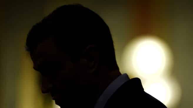 El presidente del Gobierno, Pedro Sánchez, en la intervención en el Congreso de los Diputados por el espionaje con el sistema 'Pegasus'. El presidente del Gobierno, Pedro Sánchez, en la intervención en el Congreso de los Diputados por el espionaje con el sistema 'Pegasus'.