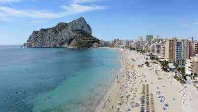 Muere un bañista ahogado en la playa principal de Calpe