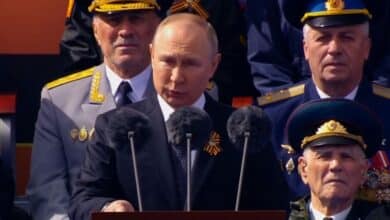 Putin, a la defensiva, en el Día de la Victoria: "El horror de una guerra mundial no debe repetirse"