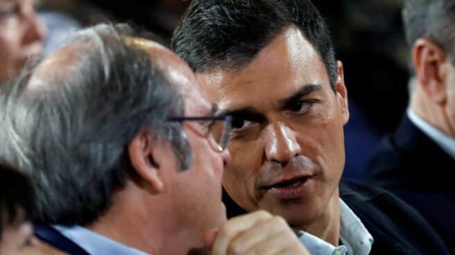 Pedro Sánchez y Ángel Gabilondo en una imagen de archivo