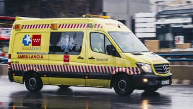 Cuatro heridos en un choque en cadena en la carretera de Ibiza a Sant Joan de Labritja