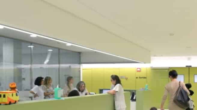 Urgencias pediátricas del Hospital Sant Joan de Deu de Barcelona.